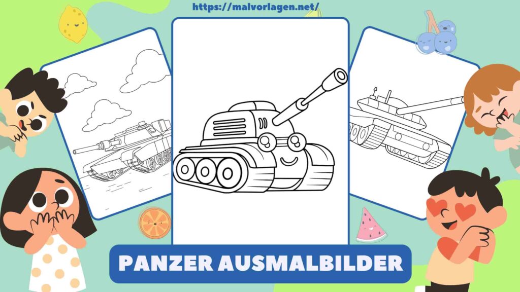 Panzer Ausmalbilder