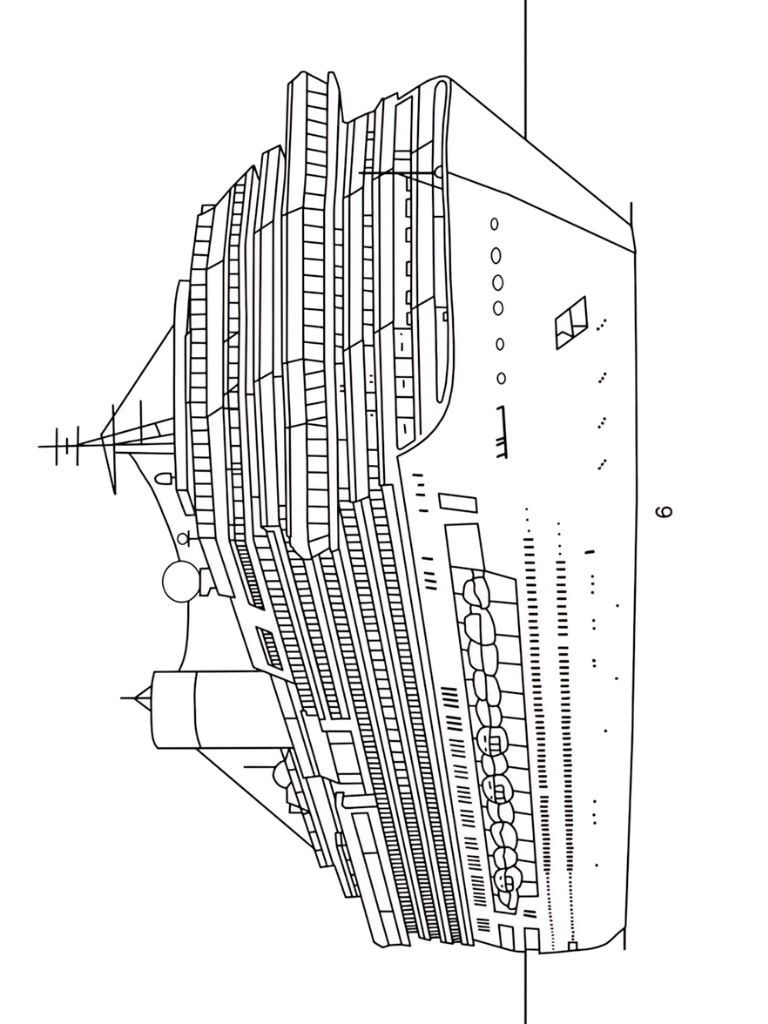 Titanic Ausmalvorlagen Für Fans